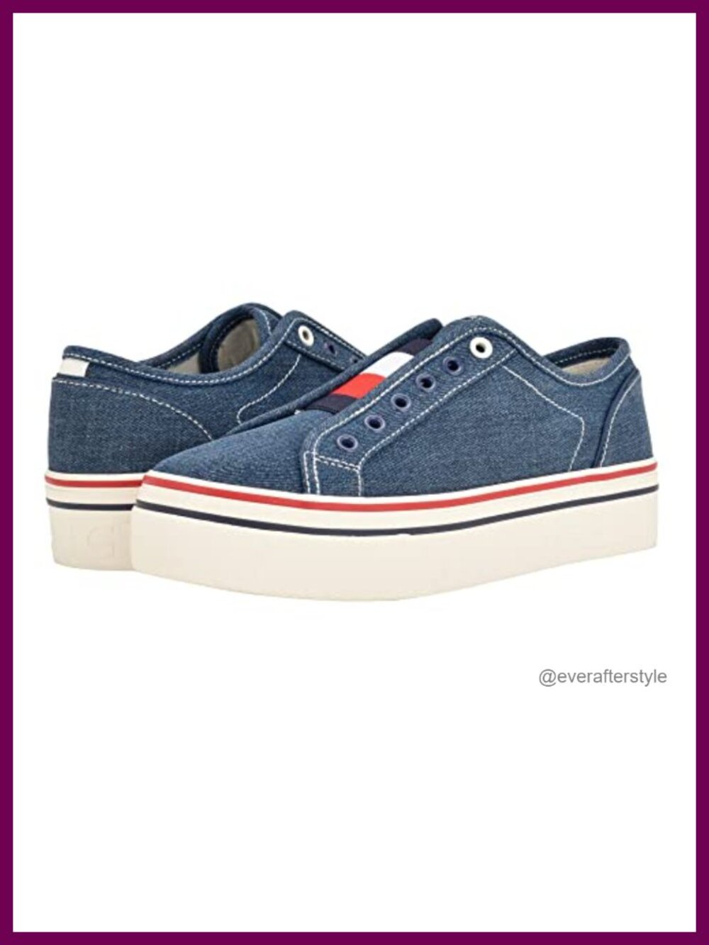 Tommy Hilfiger Balie 2 Textile Faux Leather Lace-Up Sneaker
